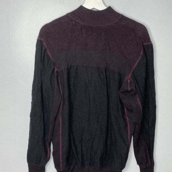 BKE Mens Athletic Fit 1/4 Zip Sweater‎ - Picture 3 of 3